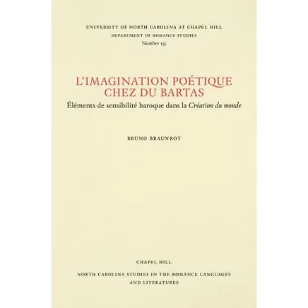 L'Imagination Poétique Chez Du Bartas, мягкая обложка