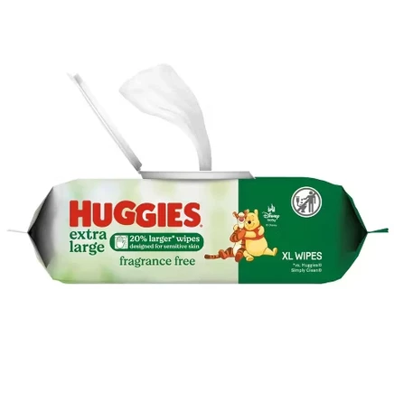 Детские влажные салфетки Huggies XL, 42 шт., без запаха