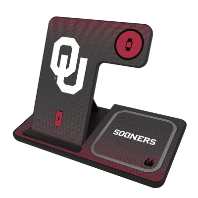NCAA SEC Universities предлагает 15-ваттную зарядную станцию 3 в 1 oklahoma sooners