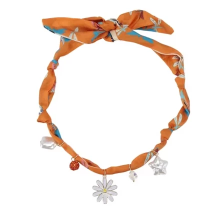 Женское колье Unique Bargains, оранжевое/синее/белое
