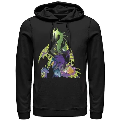 Мужское худи Sleeping Beauty Maleficent, черное