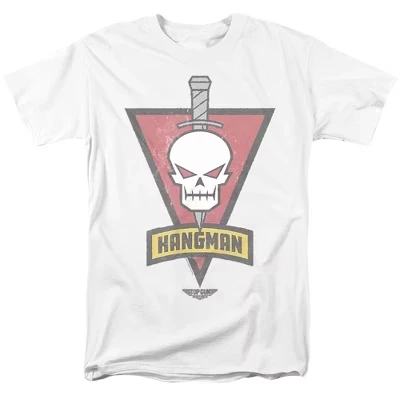 Мужская футболка Top Gun Maverick «Hangman», белая