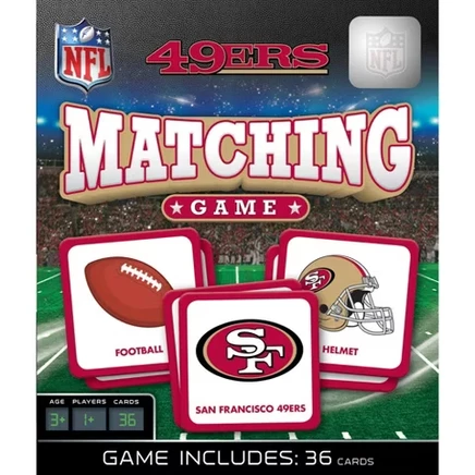 Официально лицензированная игра-подборщик NFL San Francisco 49ers для семей