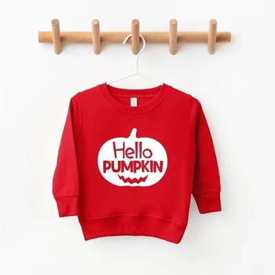 Детский свитшот The Juniper Shop Hello Pumpkin, красный