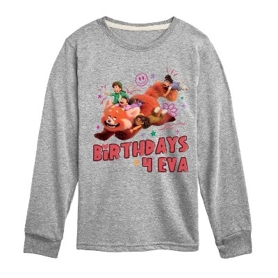 Праздничная футболка с длинным рукавом и графическим рисунком athletic heather