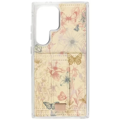 Чехол Walli Samsung S24 Ultra с кошельком и петлёй, reverie