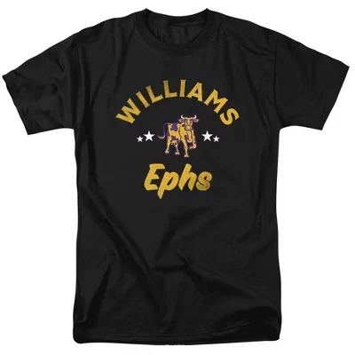 Мужская футболка Williams College Ephs черного цвета