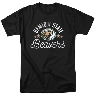 Мужская футболка Beavers из государственного университета Бемиджи, черная