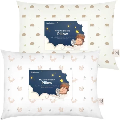 Детская подушка KeaBabies 13×18″, «Нибблс и Брюс»