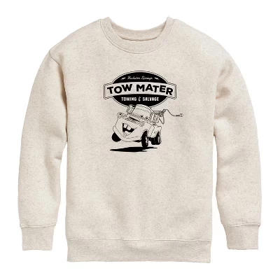Толстовка из флиса с рисунком Tow Mater Towing And Salvage натуральная