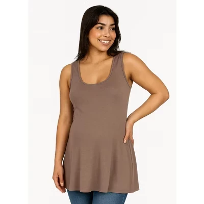 Майка для беременных 24seven Comfort Apparel, бежевая