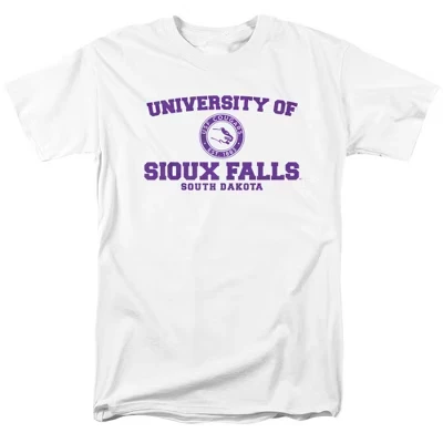 Мужская футболка NCAA Sioux Falls с логотипом, белая