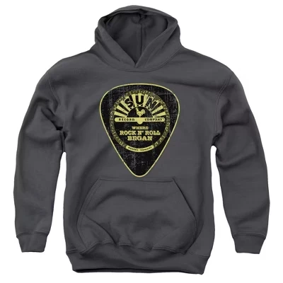 Толстовка мальчиков Sun Records, медиатор, угольная