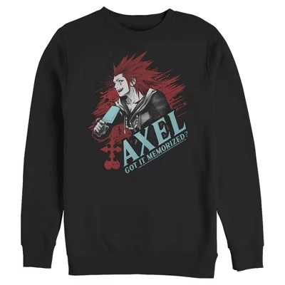 Мужская толстовка Chain of Memories Axel, Got It Memorized черного цвета