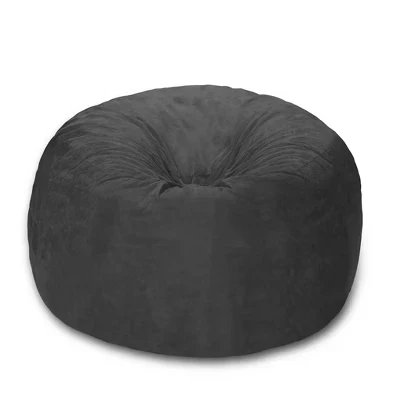 Кресло-мешок Relax Sacks 183 см, с пеной памяти, графитовое