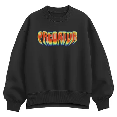 Женский свитшот Predator Infrared Logo, черный