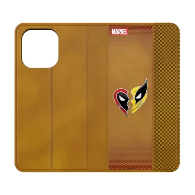 Чехол-книжка Marvel Deadpool Grid Folio для мобильного телефона Apple iPhone deadpool wolverine