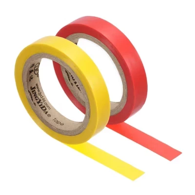 Тонкая липкая печать Аксессуары для теннисных ракеток для бадминтона Grip Finishing Tapes 26 футов 2 шт желтого цвета