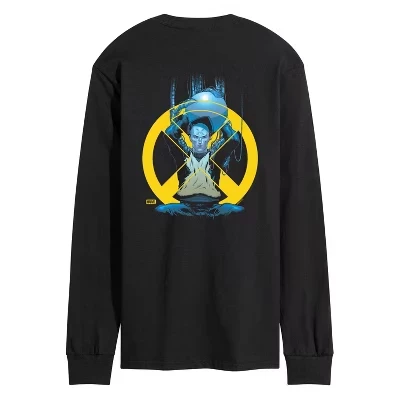 Men's -  - Xavier Institute Long Sleeve Graphic T-Shirt black
