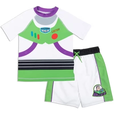 Pixar Toy Story Alien Rex, облегающий пес Вуди, детский пуловер, защита от сыпи и плавки, комплект одежды от младенца до маленького ребенка, история игрушек s20