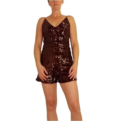 Женский комбинезон Guess Sequined, красный