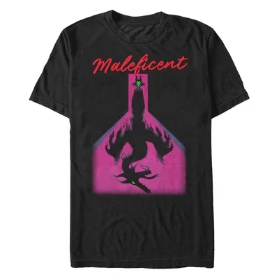 Мужская футболка Sleeping Beauty Maleficent, черная