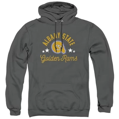 Мужское худи NCAA Albany State Golden Rams, темно-серое