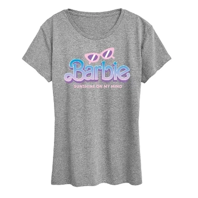 Женская футболка Barbie Sunshine On My Mind, серая