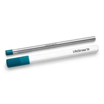 Фильтрующая трубка LifeStraw Sip с чехлом, бирюзовая