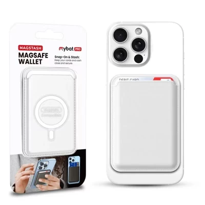 Кошелек MyBat Pro MagStash MagSafe для iPhone белого цвета
