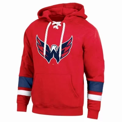 Мужское худи Washington Capitals с шнуровкой