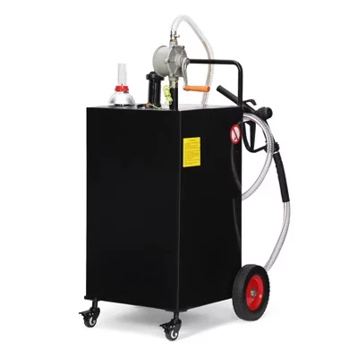 Топливный бак Truair Fuel Caddy 114 л с ручным насосом, черный