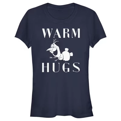 Женская футболка Olaf Warm Hugs для юниоров