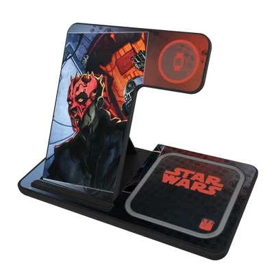 Зарядная станция Keyscaper Star Wars 3-в-1 15 Вт, Darth Maul