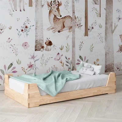 Детская кровать Little Seeds Maverick, 2 уровня, натуральная