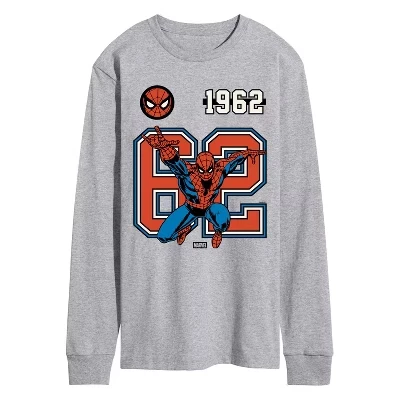 Мужская футболка Athletic heather из джерси с длинным рукавом и графическим рисунком 