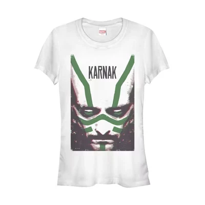 Женская футболка Marvel Inhumans Karnak Stripes, белая