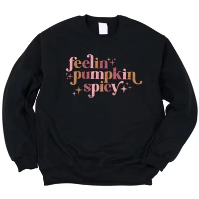 Женский свитшот Simply Sage Market Pumpkin Spicy, темно-синий