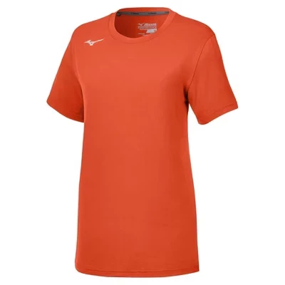 Женская футболка Mizuno Attack Tee 3.0, оранжевая