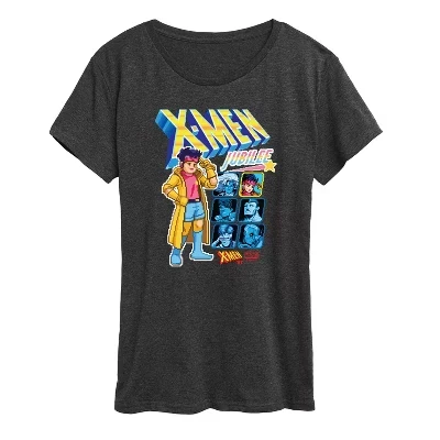 Женская футболка Jubilee Pixel с коротким рукавом и графическим рисунком heather charcoal