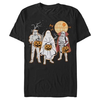 Мужская сезонная футболка Stormtroopers Trick Or Treat черного цвета