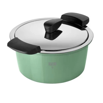 Кастрюля из нержавеющей стали Hotpan с изолированной чашей, 2,1-литровый объем ocean