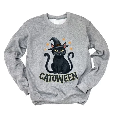 Толстовка Catoween Cat графитовая