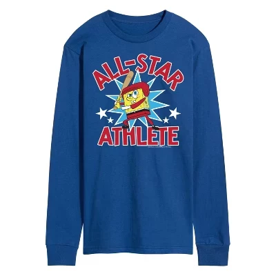 Мужская футболка American All Star с длинным рукавом и графическим принтом 