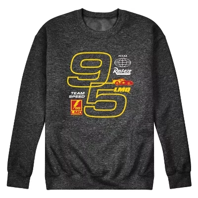 Мужская - - Гоночная майка Lightning McQueen 95 с графическим рисунком из флиса heather charcoal