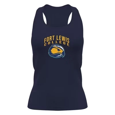 Женская спортивная майка Fort Lewis College, синяя