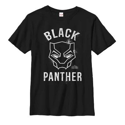 Футболка для мальчиков Marvel Black Panther 2018, чёрная