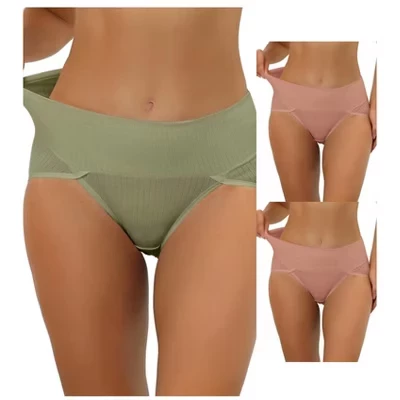 Женские трусы Allegra K, 3 шт., разноцветные