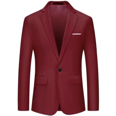 Мужской пиджак Lars Amadeus Slim Fit, бордовый