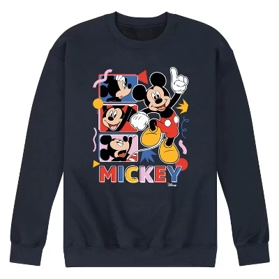 Мужская флисовая толстовка с графическими вставками Mickey Tribute Panels для мужчин